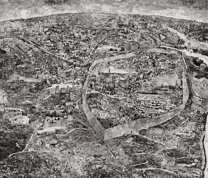 Sohei Nishino, Diorama Maps, Jerusalem