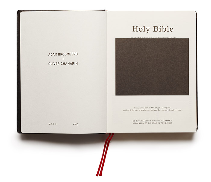 Holy Bible, Adam Broomberg et Olivier Chanarin