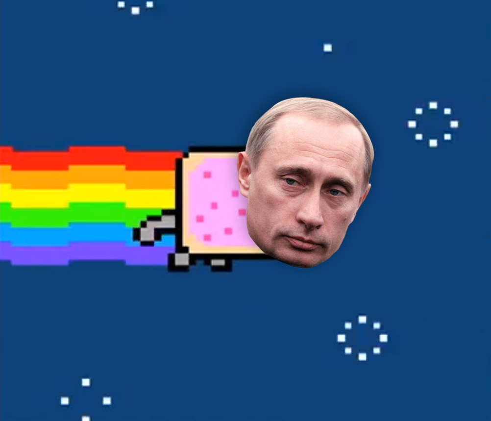 Nyan Putin, par Deborah van Mourik