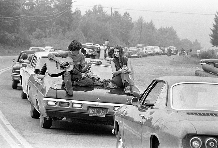 Woodstock festival 1969 photography by Baron Wolman