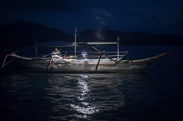 Night fisherman. El Nido, Palawan (2014)