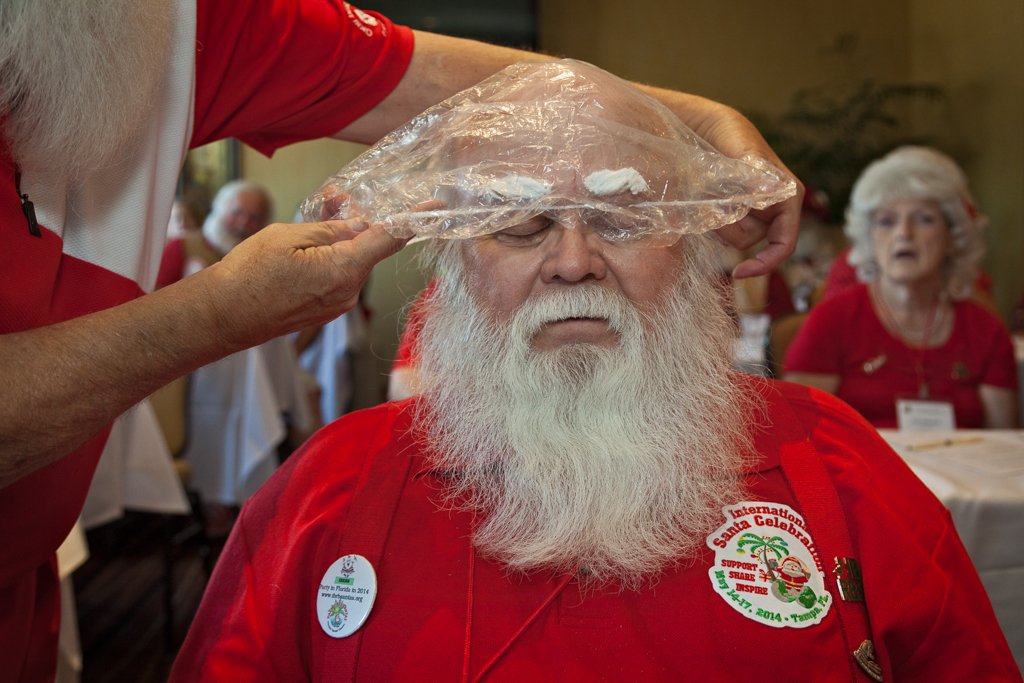 Convention de Pères Noël en Floride