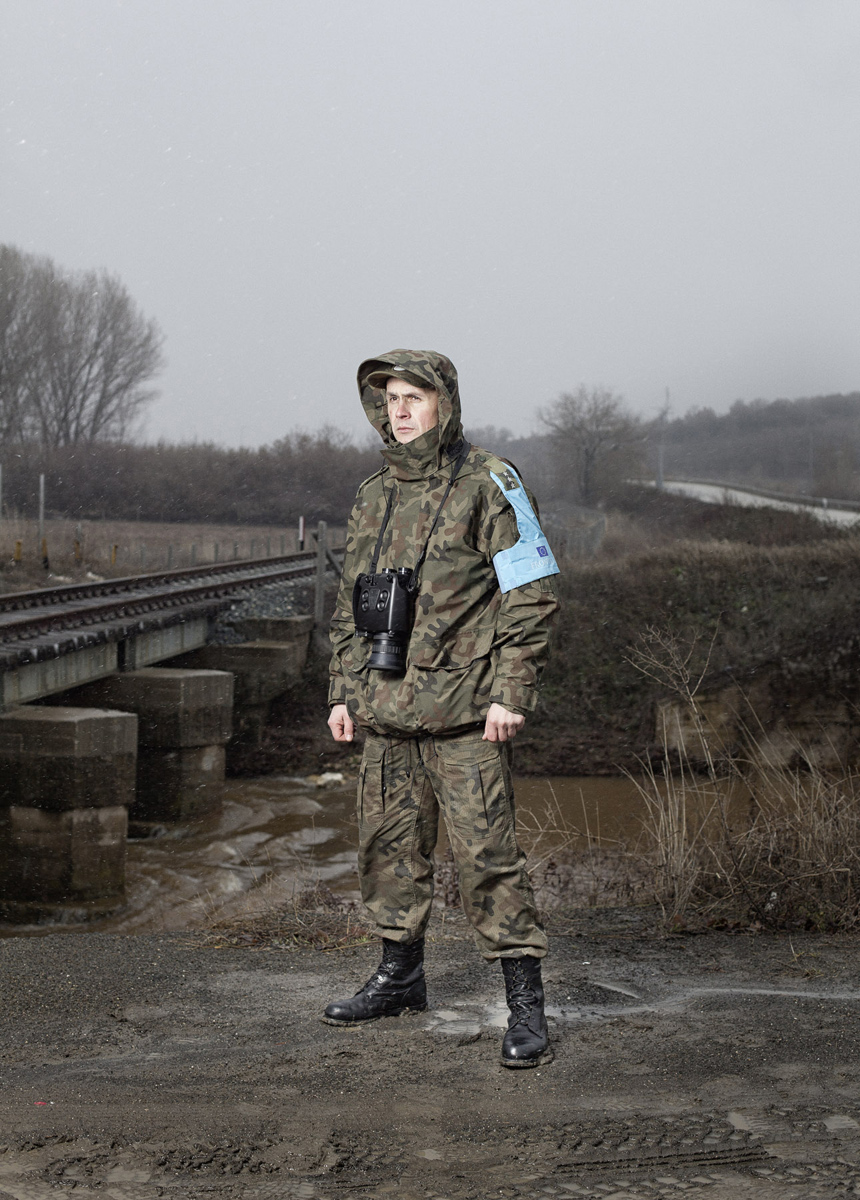 Officier Frontex polonais, Nord de la Grèce, 2012