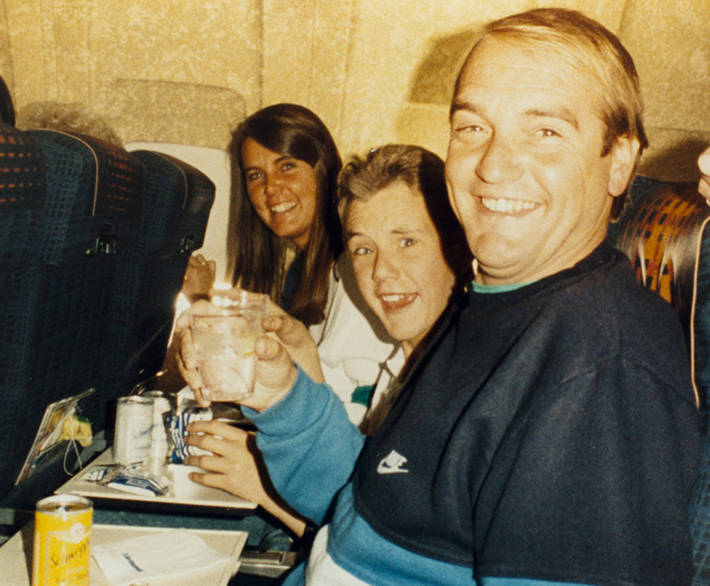 Photo de famille de Peter Dench, 1986